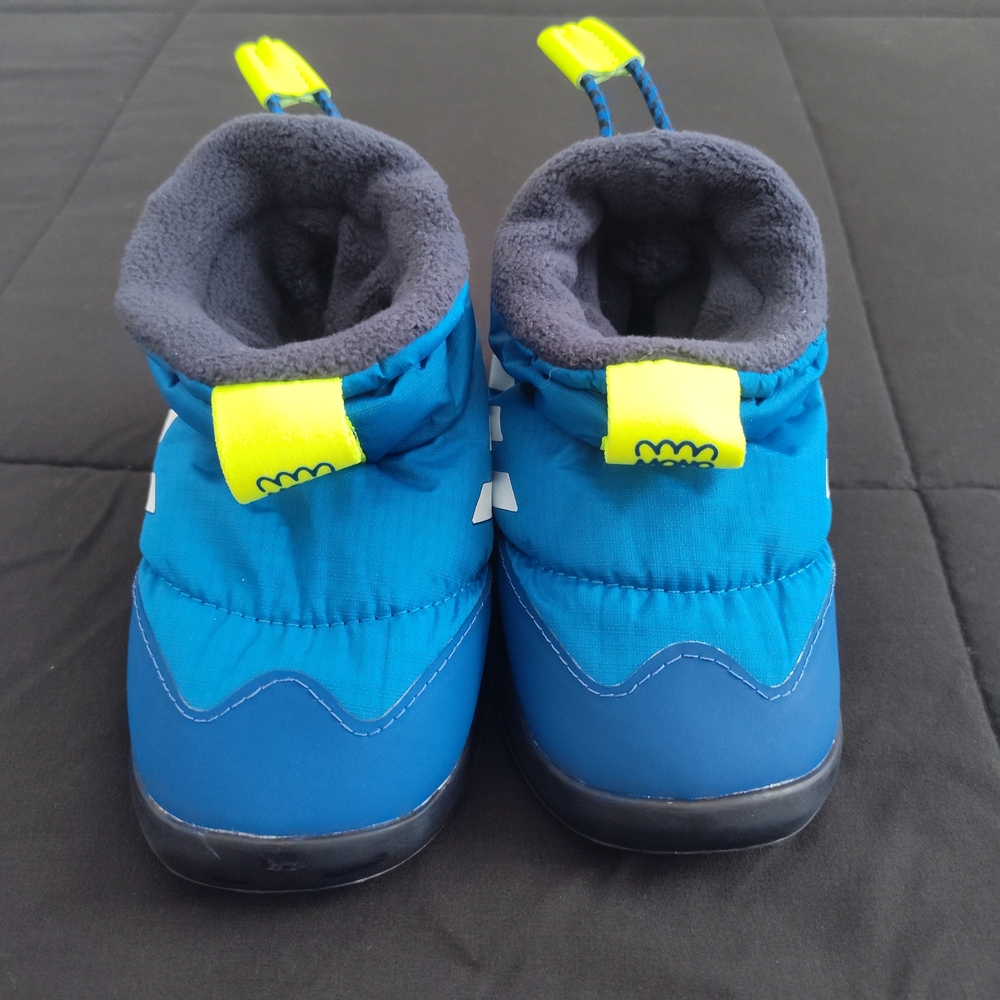 Blue and Yellow Kids Shoes